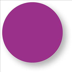 United Ad Label Blank Label UAL™ Label Dot Purple Paper 3/4 Diameter - Roll of 1 - ULDT168-RL