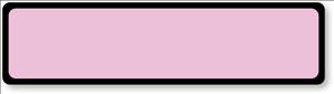 United Ad Label Blank Label UAL™ Chart Tab Pink Paper 1-3/8 X 5 Inch - Roll of 1 - ULCI260-RL