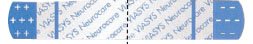 Natus Medical EMG Adhesive Electrode Natus® 12 X 18 mm Contact Area Silver / Silver Chloride NonSterile Bar Tip Disposable - Pack of 100 - N6003-PK