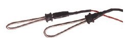 Natus Medical EMG Electrode with Leadwire NonSterile Ring Tip - Each - 5032-TP-EA