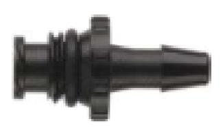 Welch Allyn Connector 5/32 Inch Hose Barb, Plastic, Male M9 Thread, Female Luer Lock, Female Luer Slip For use with Tri-Purpose Sphygmomanometer - Each - 5082-200-EA
