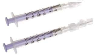 Sun Med Arterial Line Syringe 1 mL - Case of 100 - 3100-25-CS