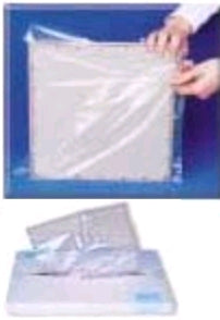 Wolf X-Ray Cassette and CR Plates Cover Disposable, 12 L X 10 W Inch, 2 mil, Polyethylene, Protection Cassette, Cr Plate - Box of 100 - 80-012-BX